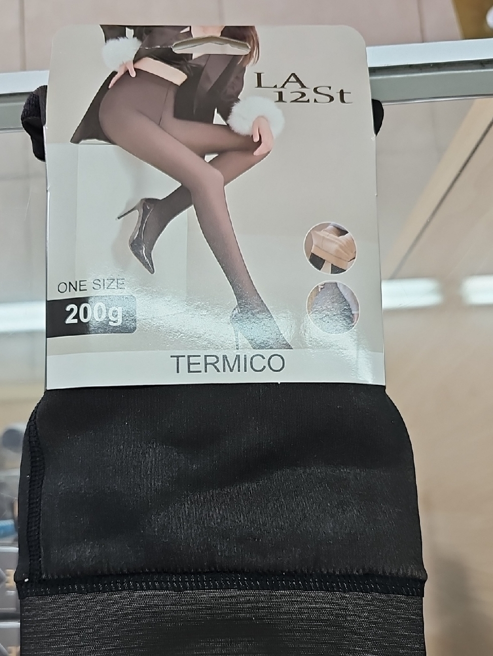 New Women Black Thermal Tights – Termico ONE SIZE